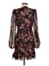 Express Floral Brown Cocktail Dress Size M - photo 2