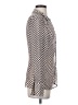 Abercrombie & Fitch 100% Polyester Silver Long Sleeve Blouse Size S - photo 4