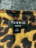 Torrid 100% Polyester Animal Print Brown 3/4 Sleeve Blouse Size 2X Plus (2) - photo 7