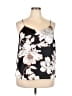 Apt. 9 100% Polyester Black Sleeveless Blouse Size XXL - photo 1