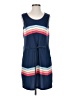 Unbranded Color Block Blue Casual Dress Size S - photo 1