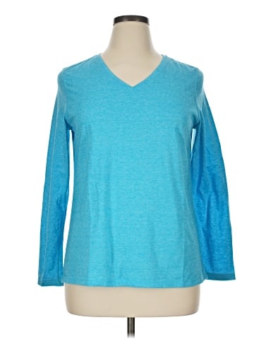 Danskin Now 3/4 Sleeve T-Shirt (view 1)