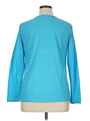 Danskin Now 3/4 Sleeve T-Shirt (view 2)