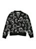 Assorted Brands 100% Polyester Print Black Pullover Sweater Size M (kids) - photo 1