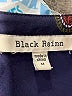 Black Rainn 100% Polyester Blue Long Sleeve Blouse Size M - photo 7