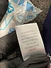Black Rainn 100% Polyester Blue Long Sleeve Blouse Size M - photo 9
