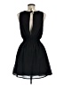 Fun & Flirt 100% Polyester Solid Black Cocktail Dress Size M - photo 2