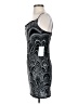 Jump Apparel Graphic Silver Cocktail Dress Size 1 - photo 5