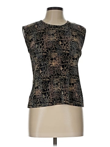 Plisse Sleeveless Blouse (view 1)
