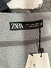 Zara Chevron-herringbone Gray Casual Pants Size L - photo 7