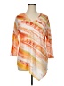 Impulse California Orange 3/4 Sleeve Blouse Size XL - photo 1