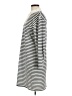 Lands' End Stripes Gray Casual Dress Size M - photo 5