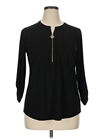 Anne Klein 3/4 Sleeve Top (view 1)
