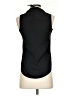 Ann Taylor 100% Polyester Black Sleeveless Blouse Size XXS (petite) - photo 2