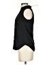 Ann Taylor 100% Polyester Black Sleeveless Blouse Size XXS (petite) - photo 5
