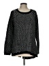 Maison Jules 100% Acrylic Polka Dots Black Pullover Sweater Size L - photo 1
