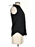 Ann Taylor 100% Polyester Black Sleeveless Blouse Size XXS (petite) - photo 4