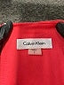 Calvin Klein Chevron-herringbone Red Cocktail Dress Size 8 - photo 7