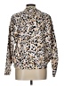 Sage Collective Animal Print Gold Pullover Sweater Size L - photo 2