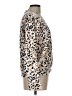 Sage Collective Animal Print Gold Pullover Sweater Size L - photo 4