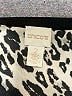 Chico's 100% Polyester Animal Print Tan Short Sleeve Blouse Size L - photo 7