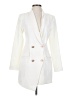 PrettyLittleThing 100% Polyester Ivory Blazer Size 4 - photo 1