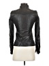 Theory 100% Leather Black Jacket Size 00 - photo 2