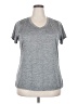 Xersion 100% Polyester Tweed Gray Active T-Shirt Size XXL (estimated) - photo 1