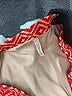 Gilli Argyle Red Casual Skirt Size L - photo 4