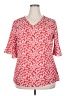 Unbranded Red 3/4 Sleeve Blouse Size 20 (estimated) - photo 1