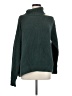 Peter Som Solid Green Turtleneck Sweater Size M - photo 1