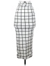 Akira Checkered-gingham White Casual Skirt Size S - photo 2