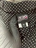 Retrolicious Polka Dots Black Long Sleeve Blouse Size S - photo 7
