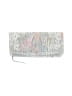HOBO 100% Leather Paisley Silver Leather Clutch One size - photo 1