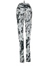 DYI Define Your Inspiration Print Silver Active Pants Size XS - photo 2