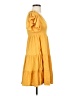 Max Studio Yellow Casual Dress Size XS - photo 4