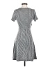 Caution to the Wind Chevron-herringbone Silver Casual Dress Size XS (estimated) - photo 2