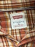 Levi's Plaid Orange Long Sleeve Button-Down Shirt Size S - photo 7