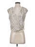 ee:some Silver Sleeveless Blouse Size S - photo 1