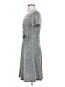 Caution to the Wind Chevron-herringbone Silver Casual Dress Size XS (estimated) - photo 5