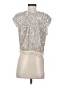 ee:some Silver Sleeveless Blouse Size S - photo 2