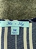 She + Sky Stripes Blue Jumpsuit Size M - photo 4