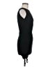 Rebellious Solid Black Cocktail Dress Size M - photo 4