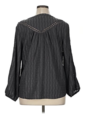 Maurices 3/4 Sleeve Blouse (view 2)