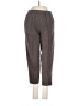 Giordano Tweed Brown Linen Pants Size S - photo 1