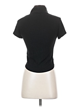Madewell Ribbed V-Neck Polo Tee (view 2)