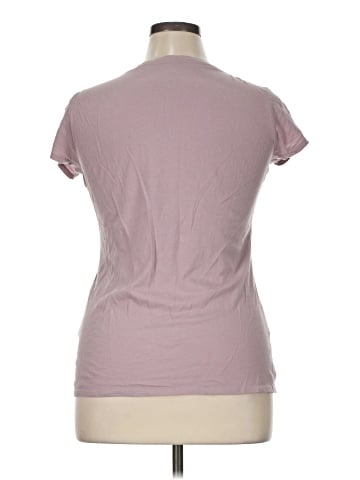 New York & Company Short Sleeve T-Shirt (view 2)