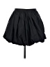 Astr Solid Black Casual Skirt Size S - photo 1