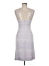 Tocca Argyle Aztec Or Tribal Print Color Block Graphic Stripes Purple Gray Cocktail Dress Size 6 - photo 2