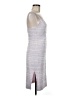 Tocca Argyle Aztec Or Tribal Print Color Block Graphic Stripes Purple Gray Cocktail Dress Size 6 - photo 4